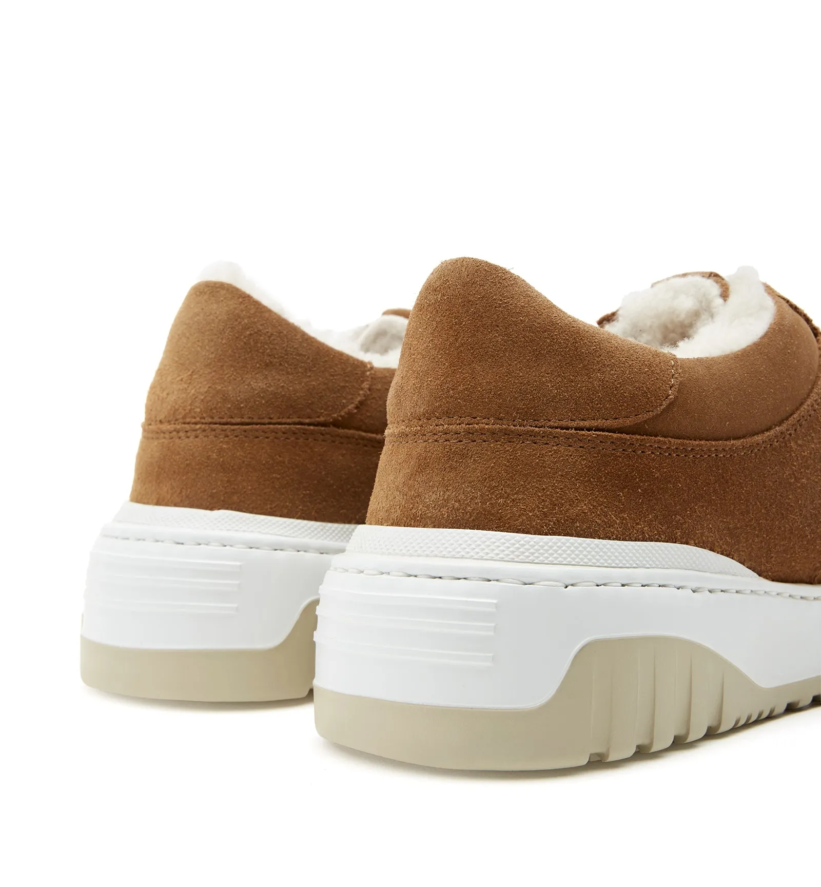 KLAIRE SHEARLING-LINED SUEDE SNEAKER sold by La CANADIENNE product image thumbnail 4