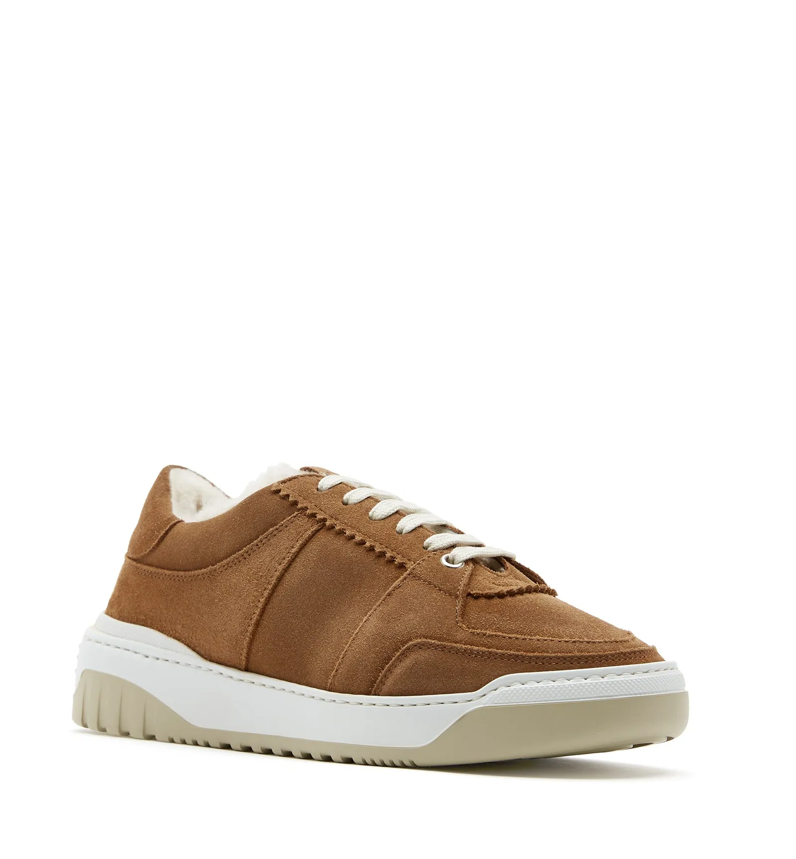 KLAIRE SHEARLING-LINED SUEDE SNEAKER sold by La CANADIENNE product image thumbnail 2