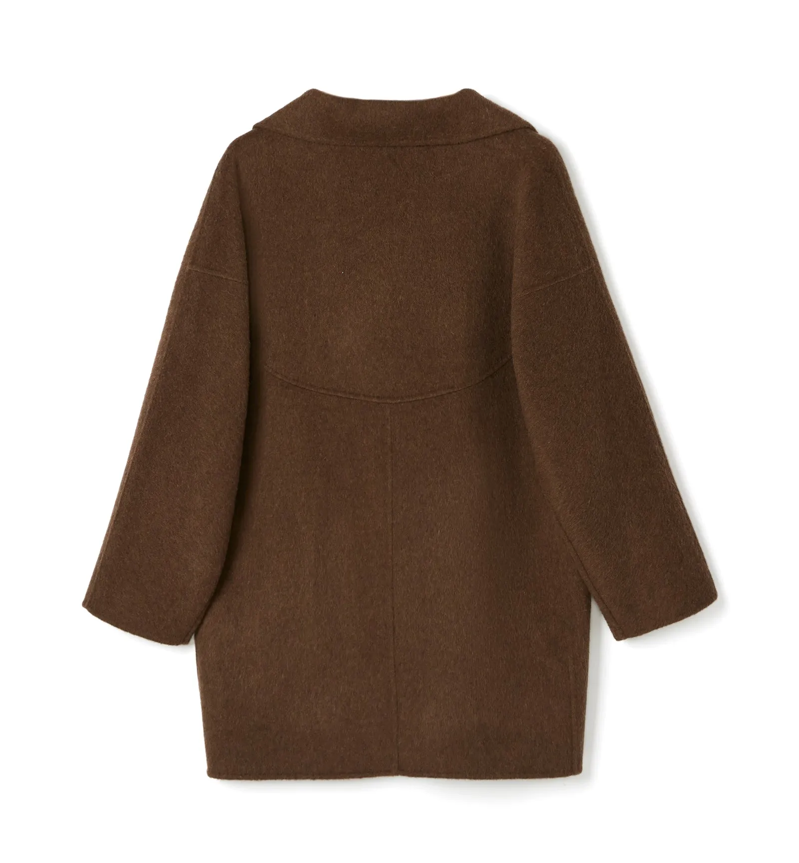 ZEV WOOL FRONT ZIP COAT sold by La CANADIENNE product image thumbnail 4