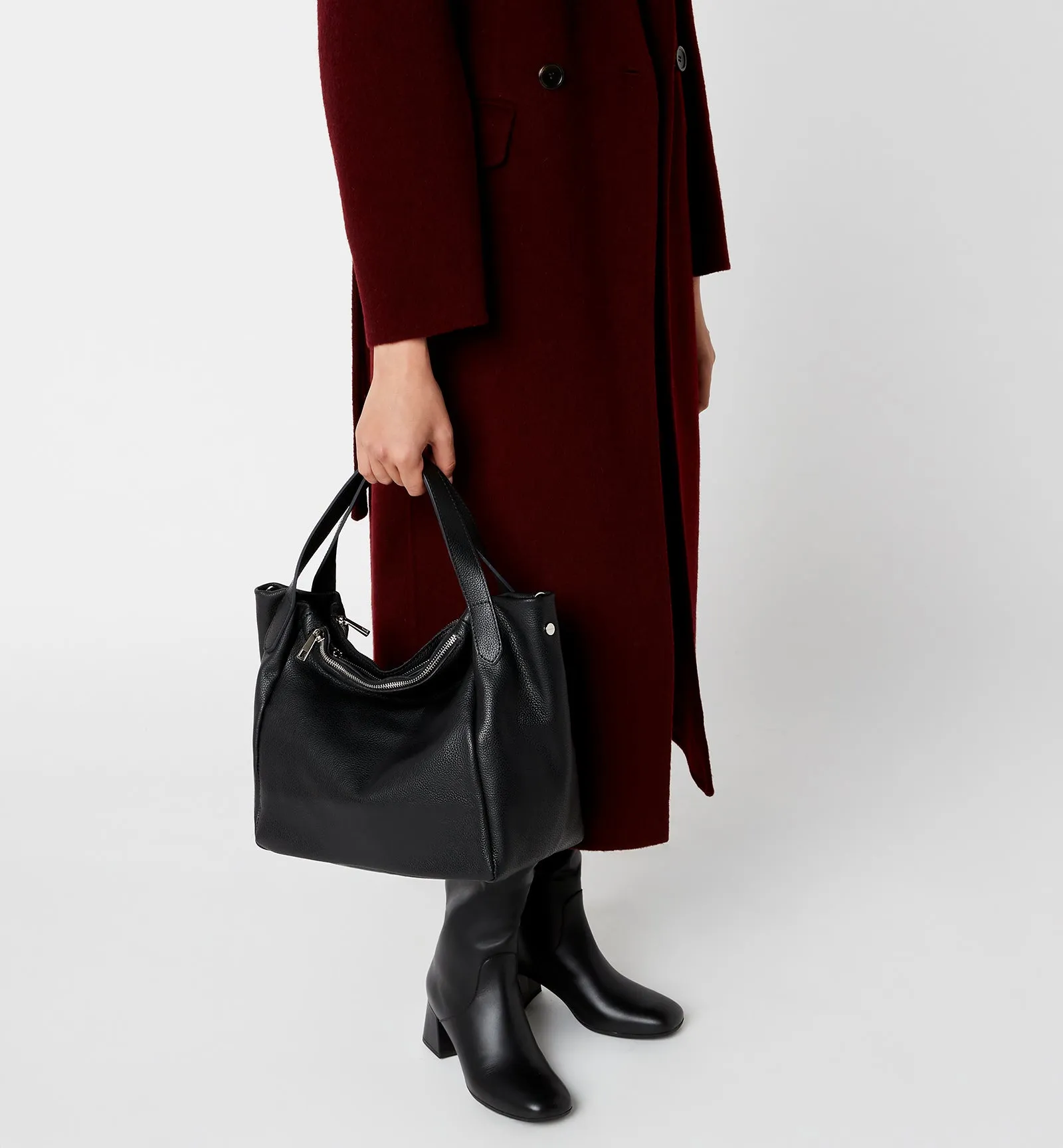 MATTEO LEATHER TOTE BAG sold by La CANADIENNE product image thumbnail 5