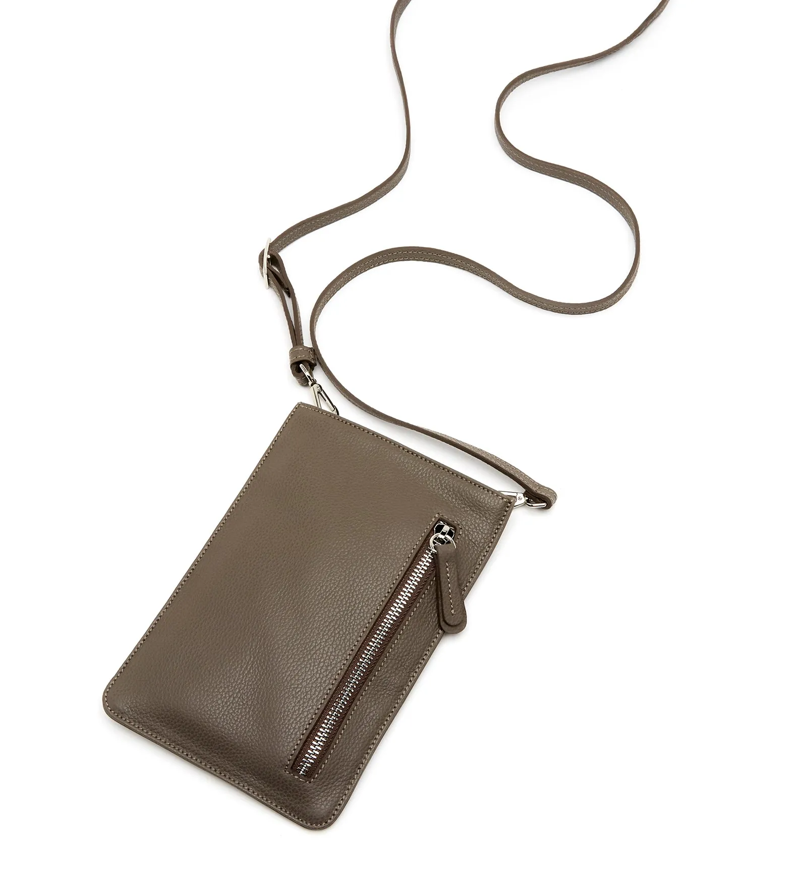 MARIUS LEATHER PHONE BAG sold by La CANADIENNE product image thumbnail 4