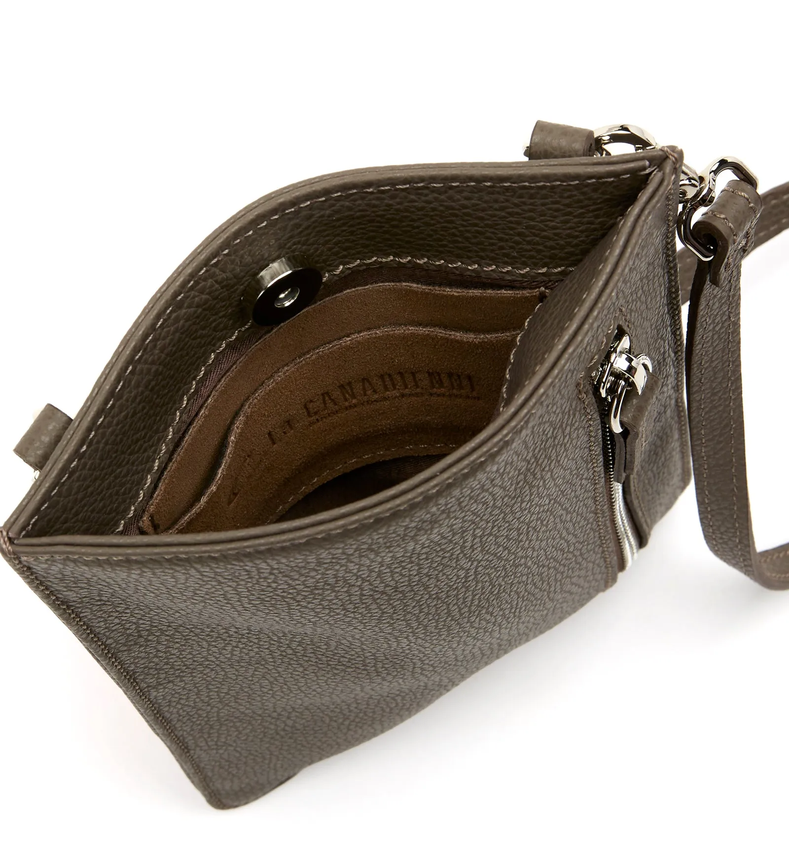 MARIUS LEATHER PHONE BAG sold by La CANADIENNE product image thumbnail 3