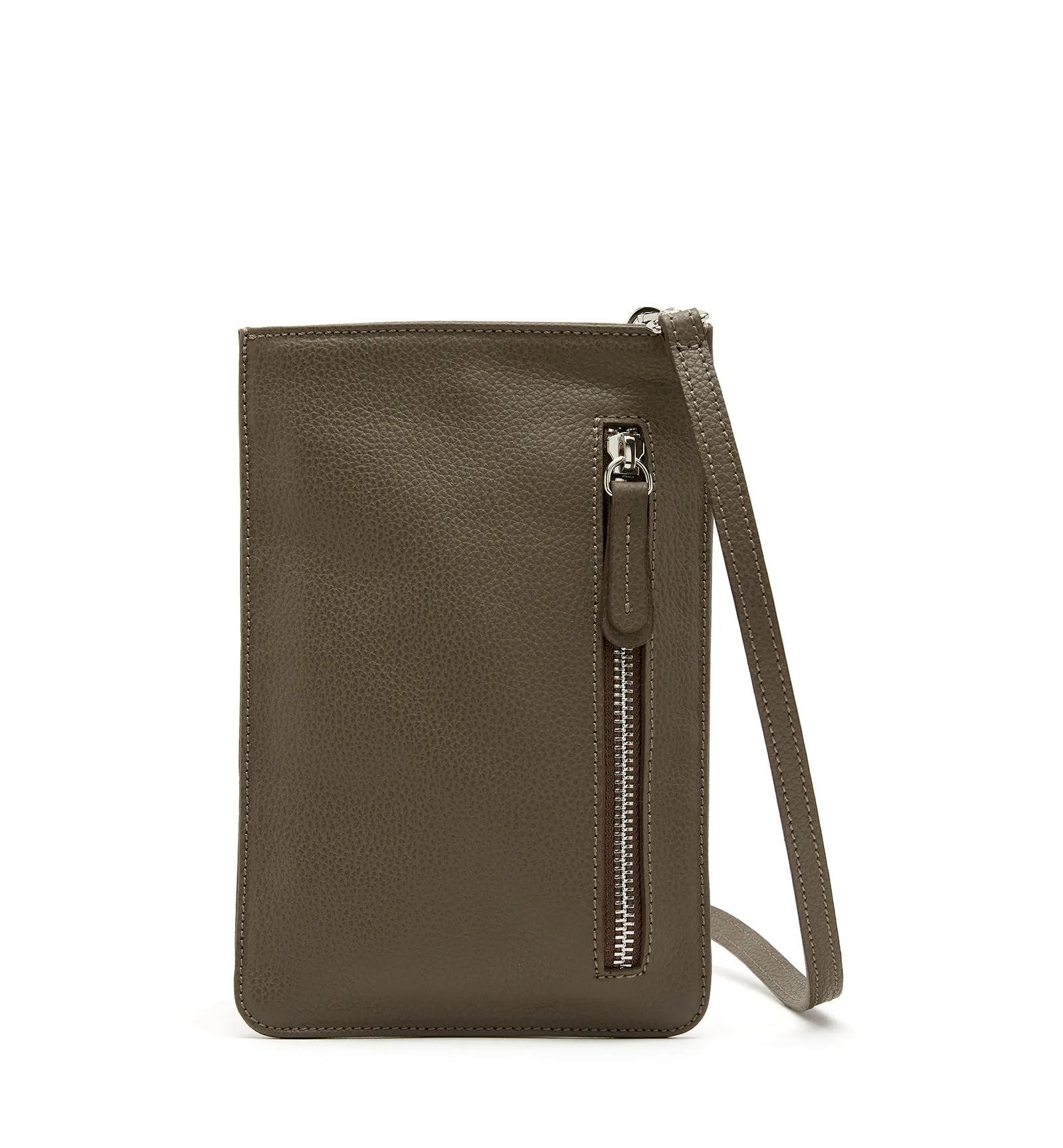 MARIUS LEATHER PHONE BAG sold by La CANADIENNE