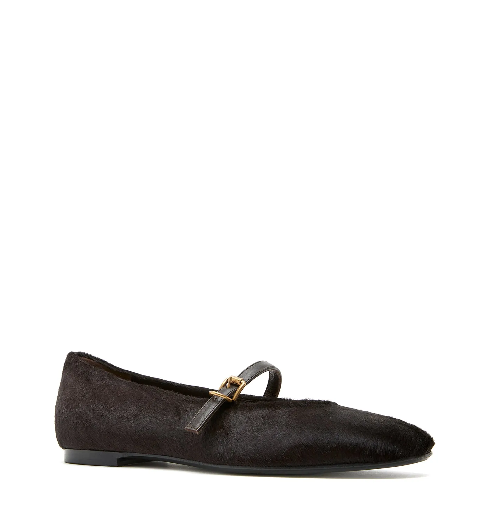 AURELIA PONY HAIR MARY JANE FLAT sold by La CANADIENNE product image thumbnail 2