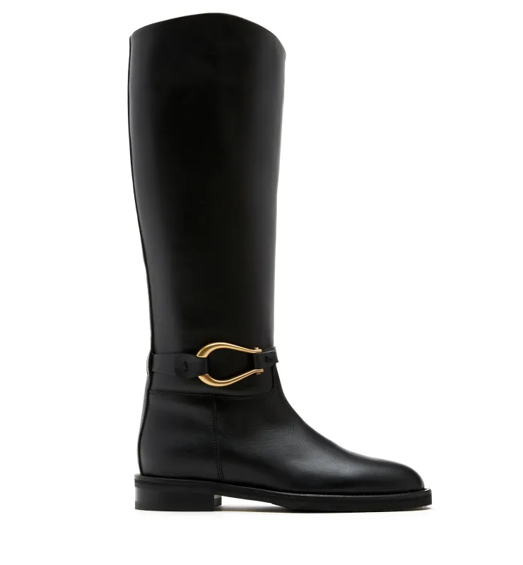 ASHER LEATHER BOOT sold by La CANADIENNE