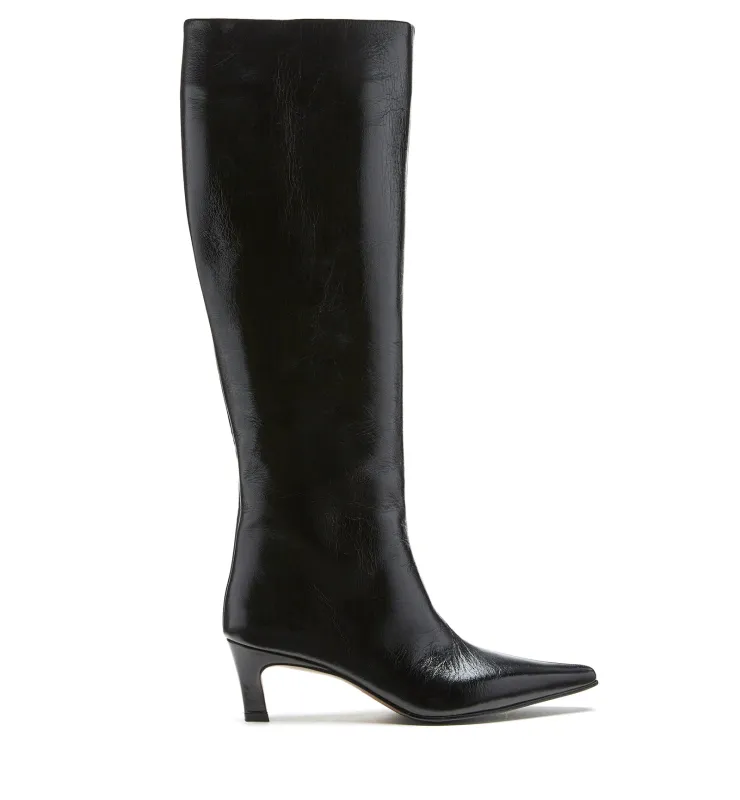 BASEL CRINKLE LEATHER BOOT sold by La CANADIENNE