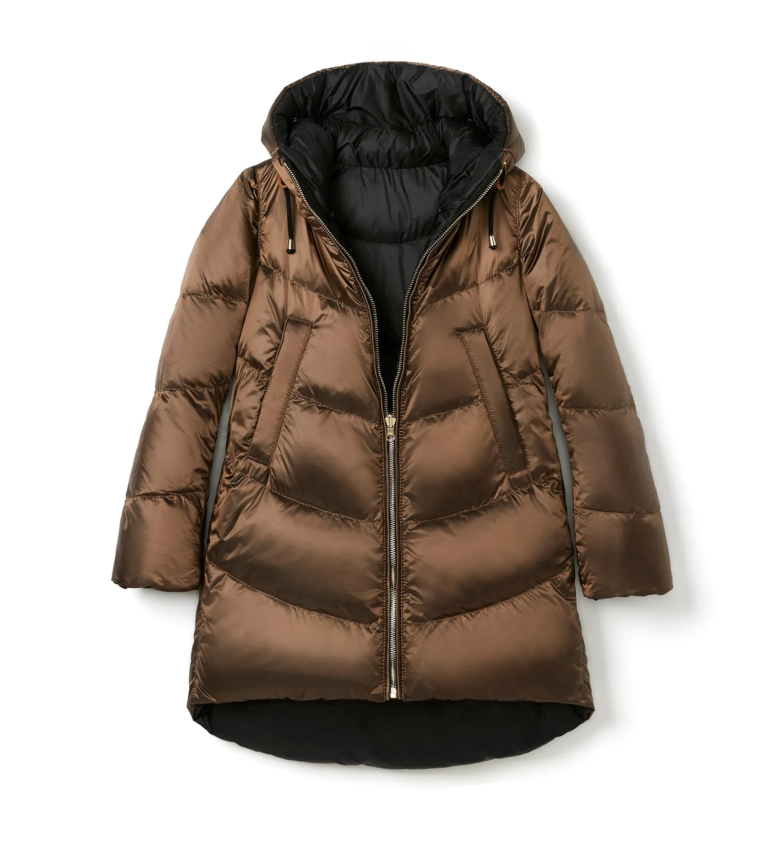 FINLO REVERSIBLE PUFFER COAT sold by La CANADIENNE product image thumbnail 3