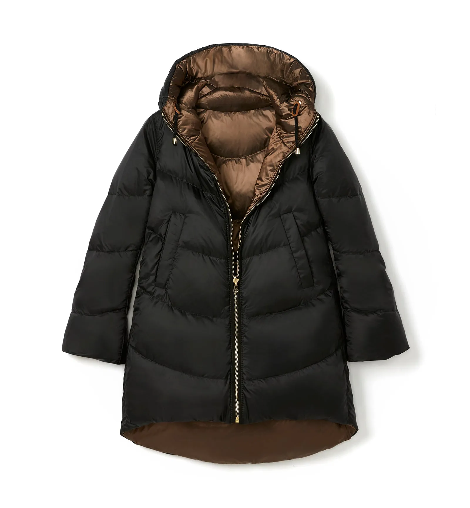 FINLO REVERSIBLE PUFFER COAT sold by La CANADIENNE product image thumbnail 4