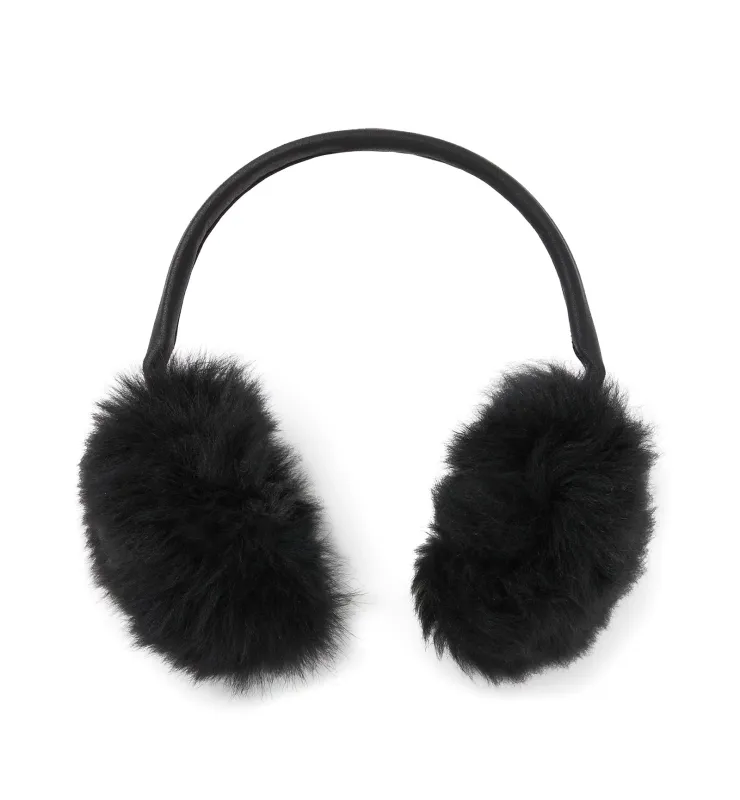 FANTA SHEARLING EARMUFFS sold by La CANADIENNE