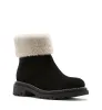 DWAYNE SHEARLING-LINED SUEDE BOOTIE sold by La CANADIENNE