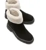 DWAYNE SHEARLING-LINED SUEDE BOOTIE sold by La CANADIENNE