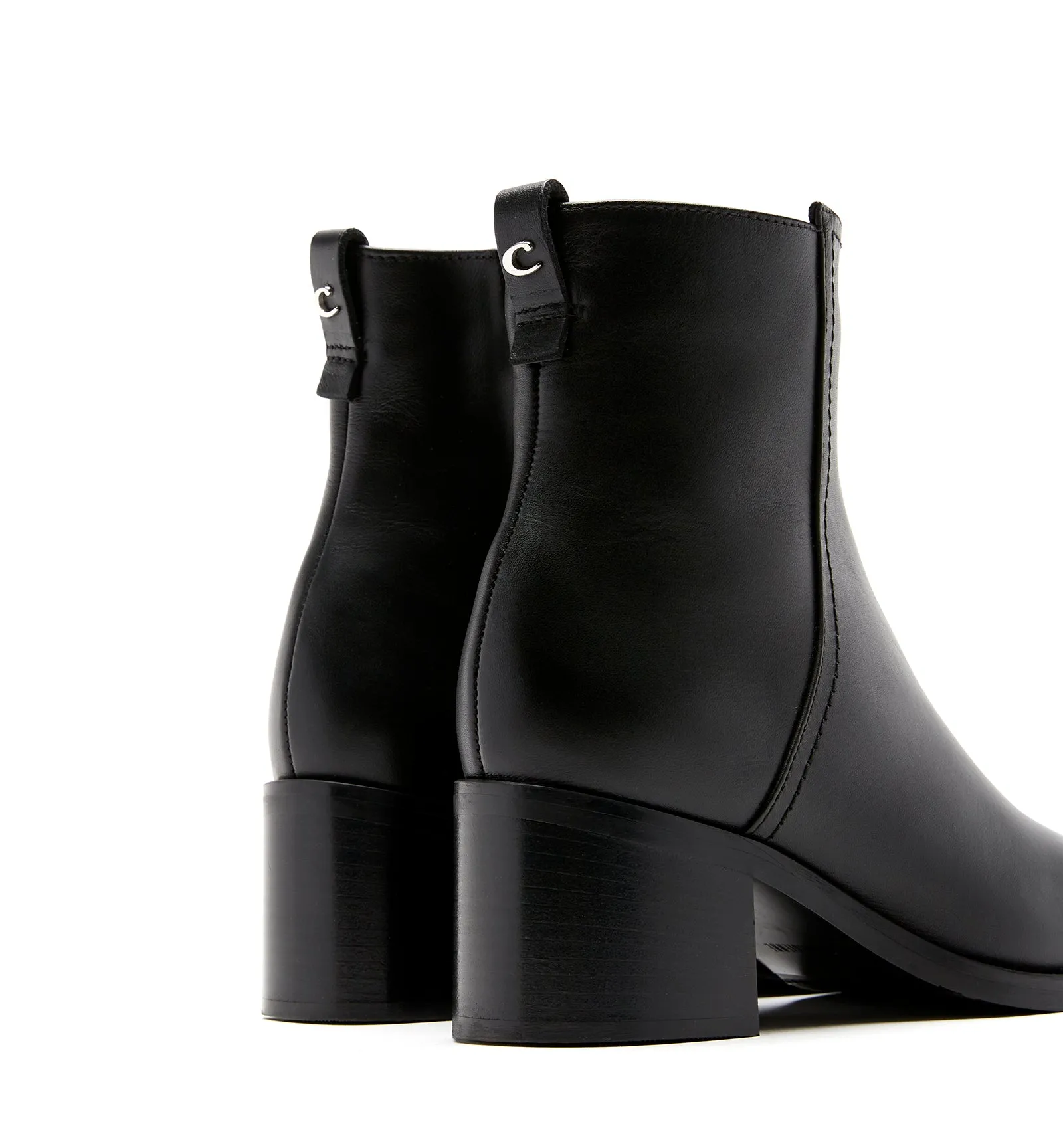 JORDAN LEATHER BOOTIE sold by La CANADIENNE product image thumbnail 4