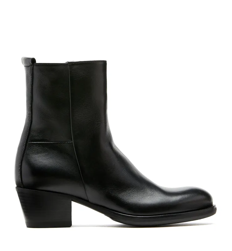 MARLENE LEATHER BOOTIE sold by La CANADIENNE