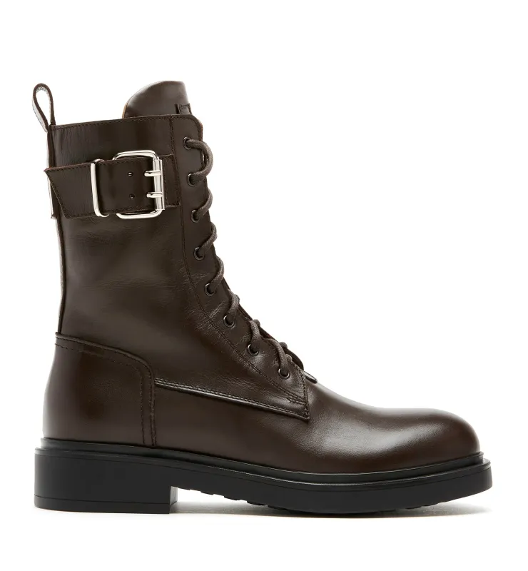 MAGNUS LEATHER BOOTIE sold by La CANADIENNE