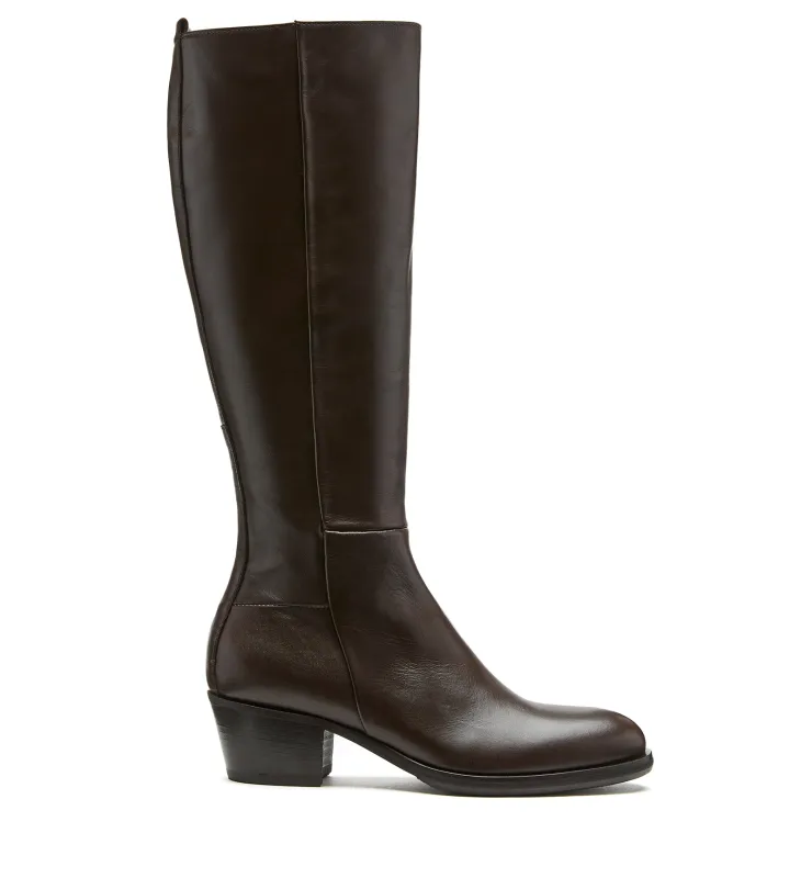 MARLENA LEATHER BOOT sold by La CANADIENNE