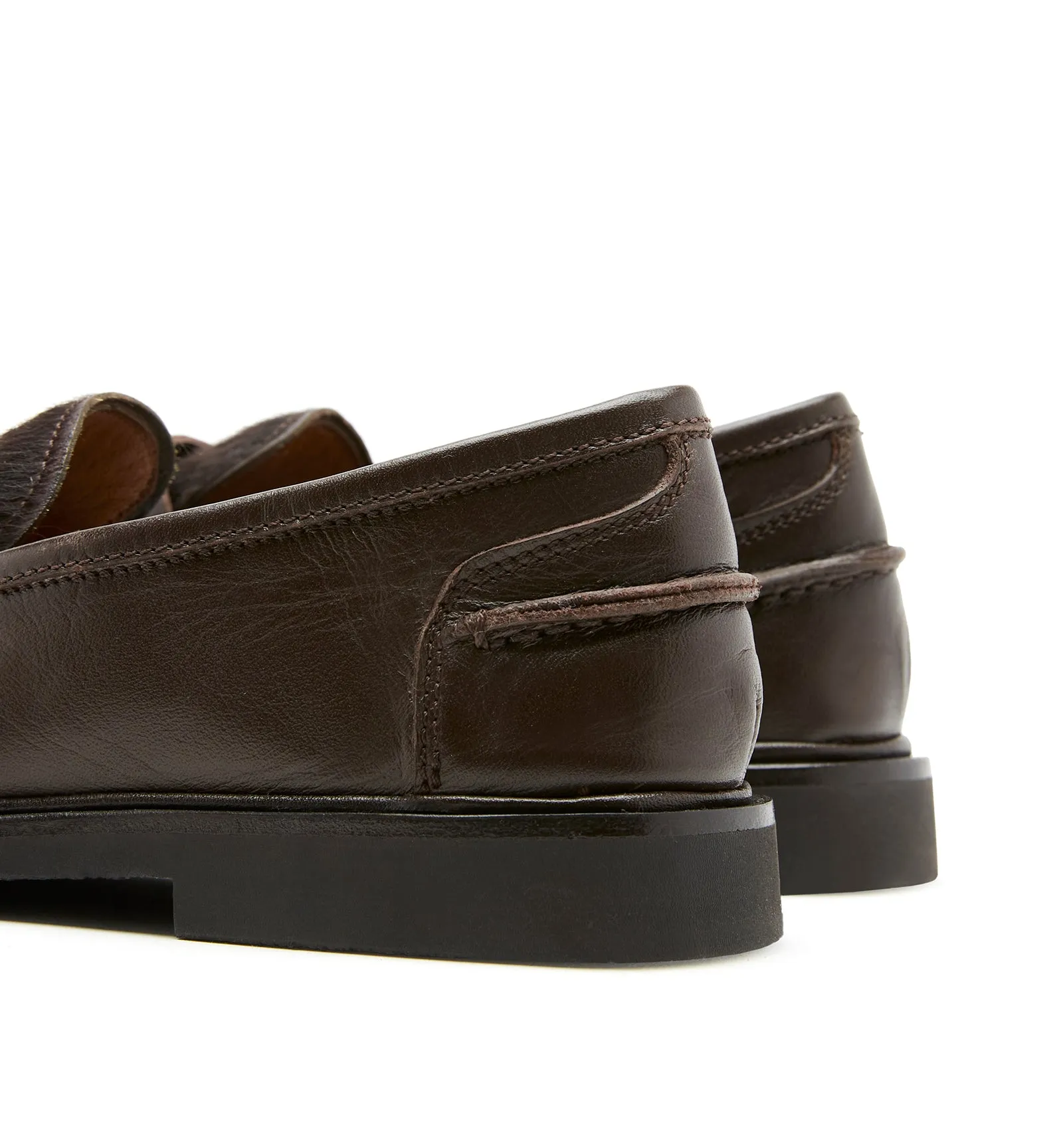 MAGNOLIA PONY HAIR LEATHER LOAFER sold by La CANADIENNE product image thumbnail 4