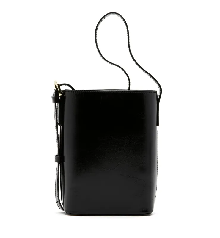 PIPPIN CRINKLE LEATHER CROSSBODY BAG sold by La CANADIENNE