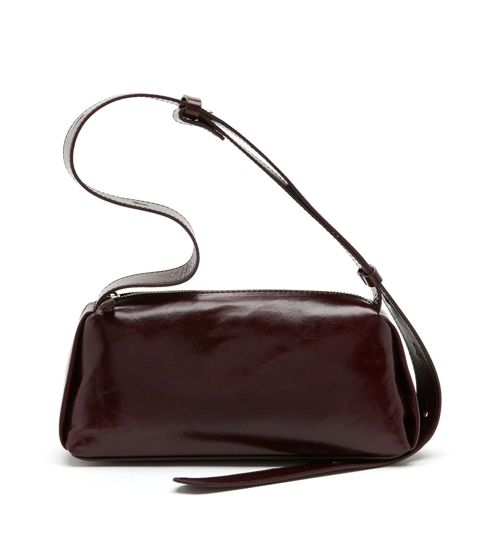 PHILIP CRINKLE LEATHER CROSSBODY BAG sold by La CANADIENNE
