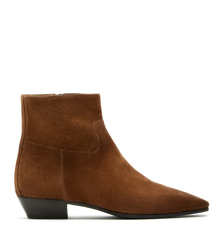 TYRA SUEDE BOOTIE sold by La CANADIENNE