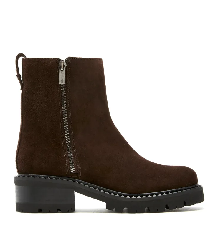 CREW SUEDE BOOTIE sold by La CANADIENNE