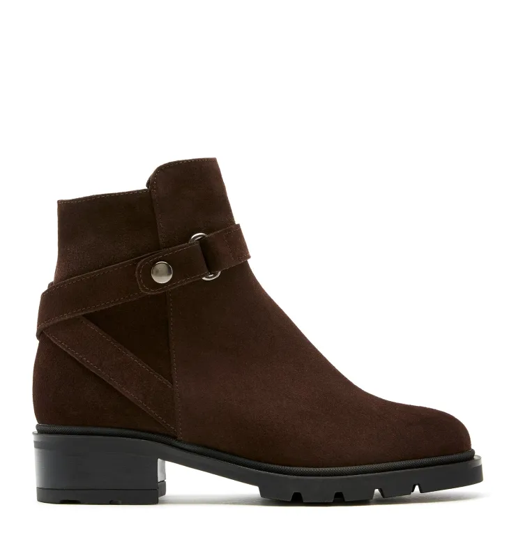 STEVEN SUEDE BOOTIE sold by La CANADIENNE