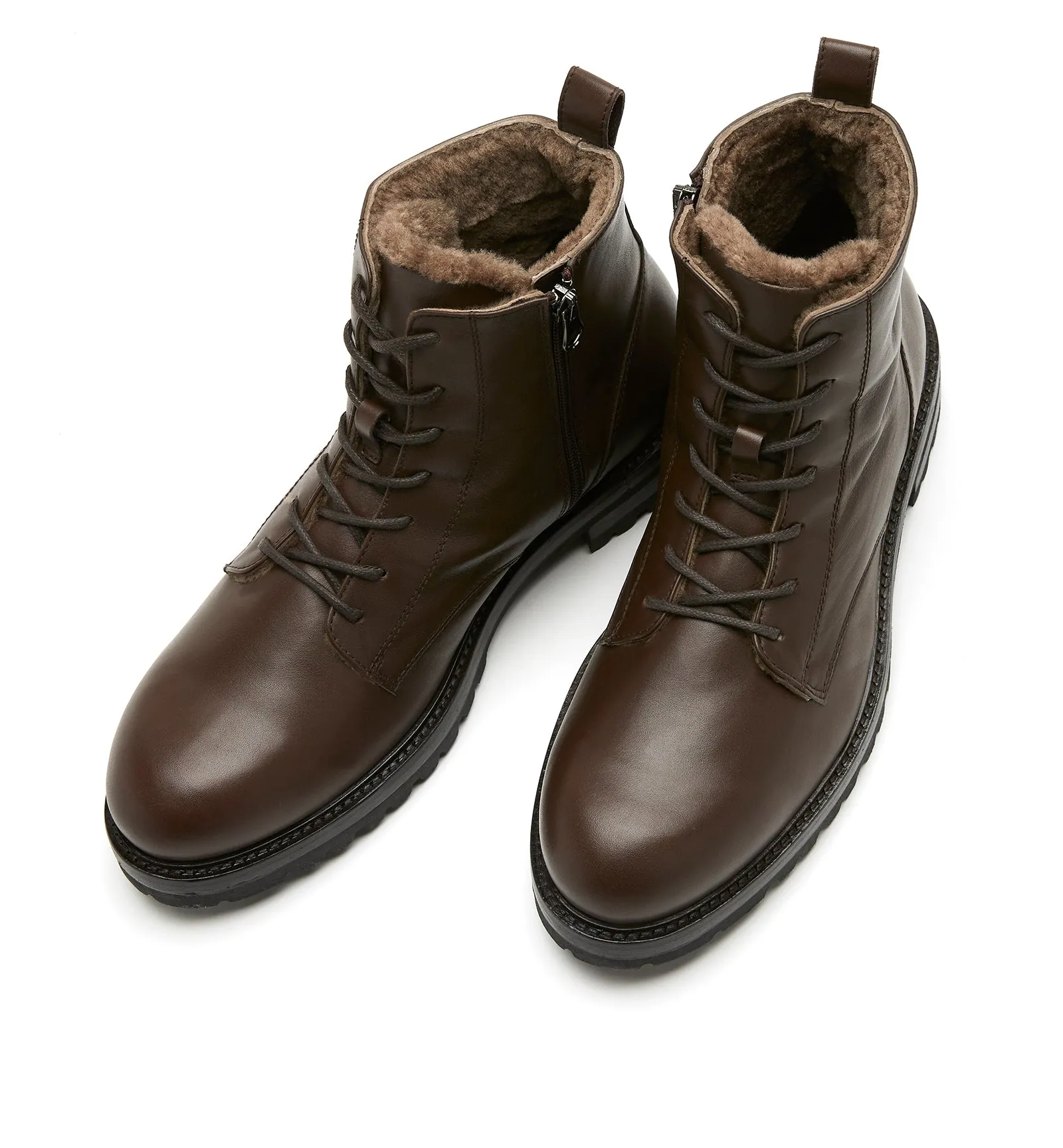 LUIS MEN'S SHEARLING-LINED LEATHER BOOT sold by La CANADIENNE product image thumbnail 3