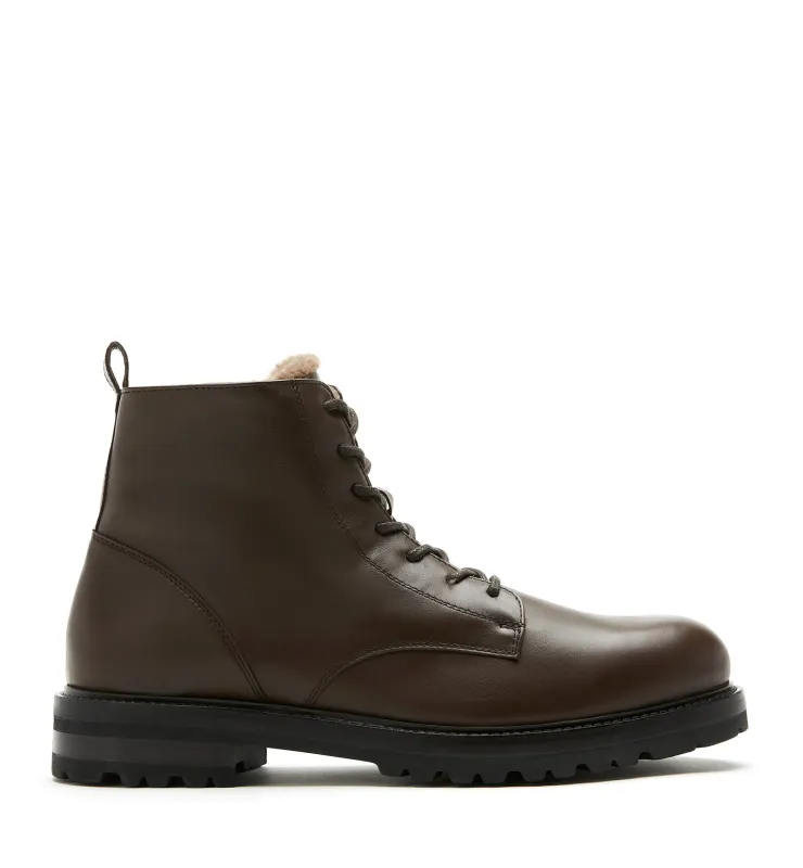 LUIS MEN'S SHEARLING-LINED LEATHER BOOT sold by La CANADIENNE