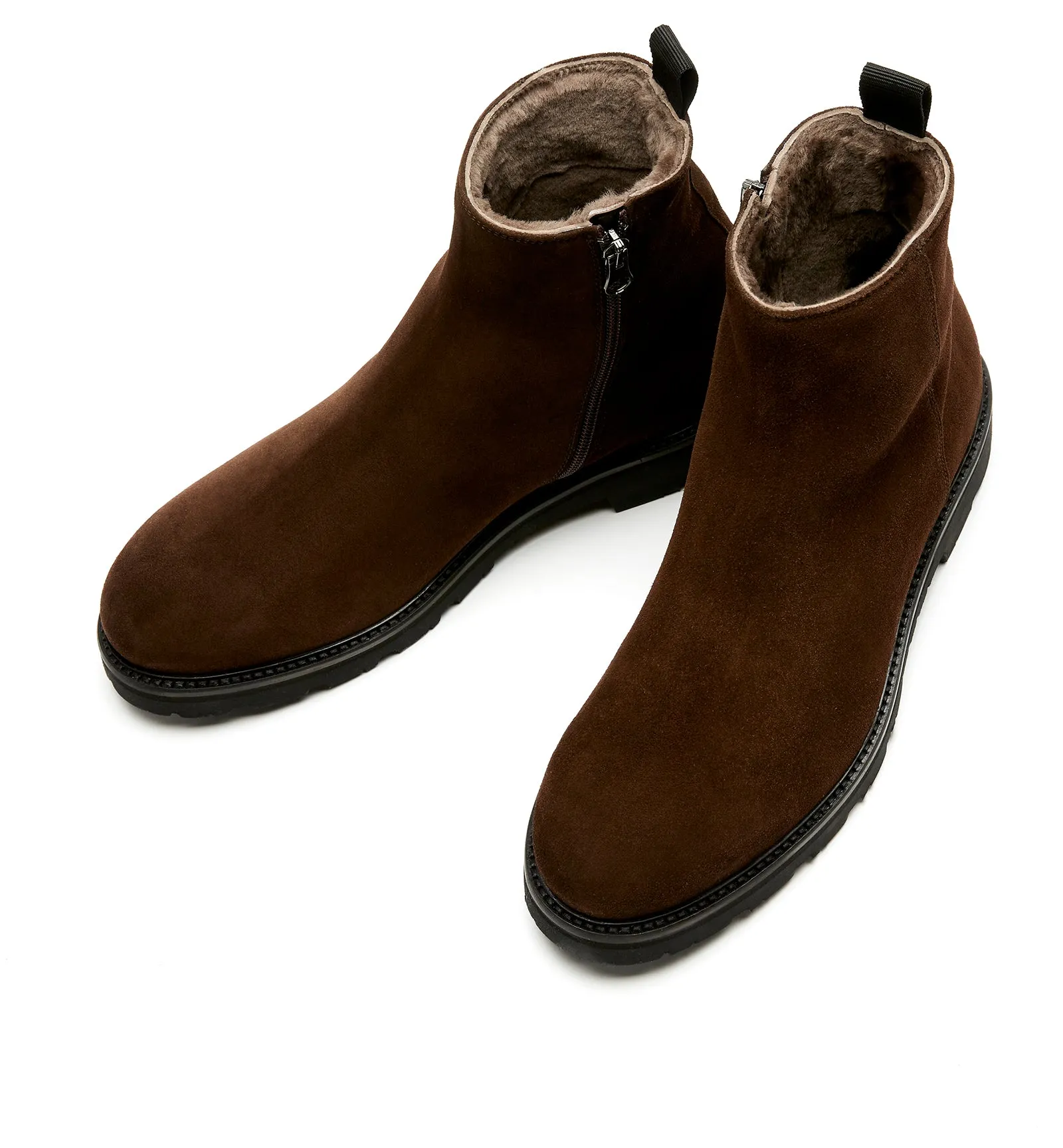 LUKAS MEN'S SHEARLING LINED SUEDE BOOT sold by La CANADIENNE product image thumbnail 3