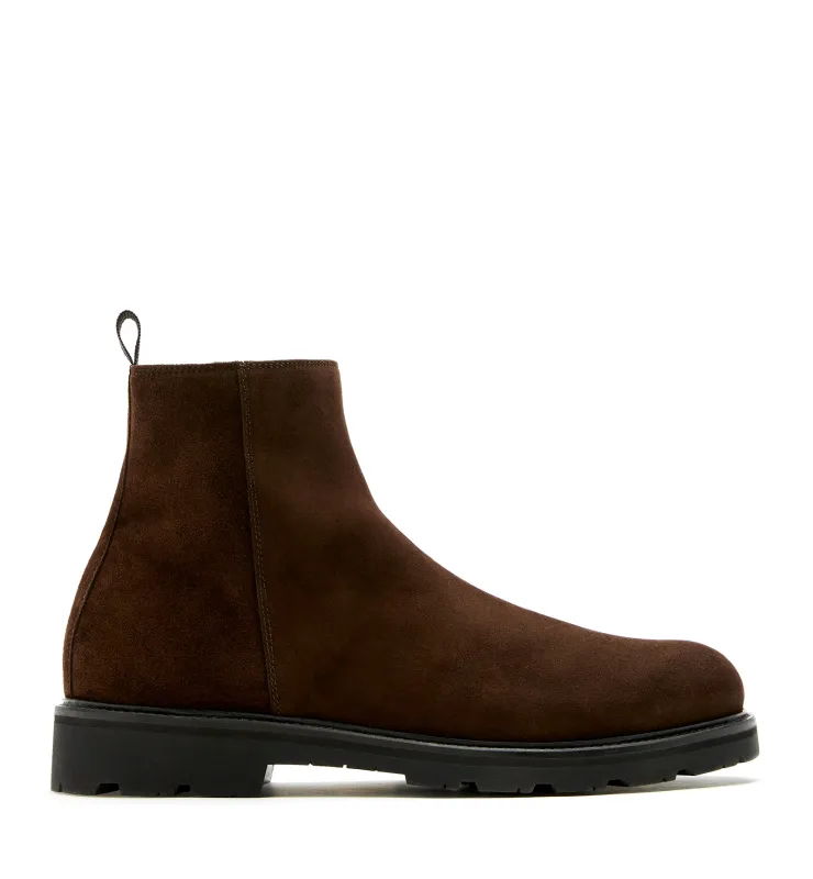 LUKAS MEN'S SHEARLING LINED SUEDE BOOT sold by La CANADIENNE