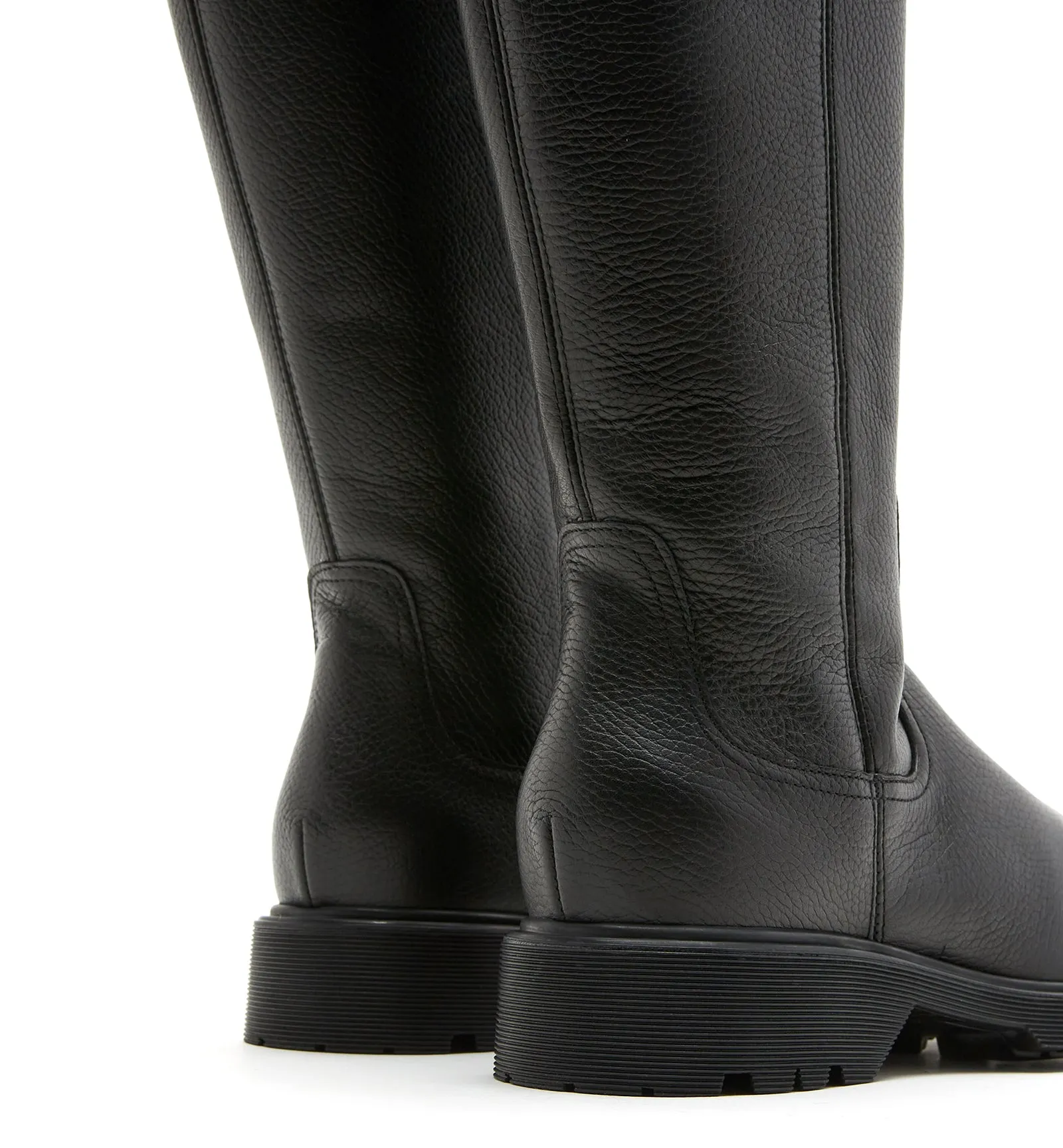 HARRY SHEARLING-LINED PEBBLE LEATHER BOOT sold by La CANADIENNE product image thumbnail 4