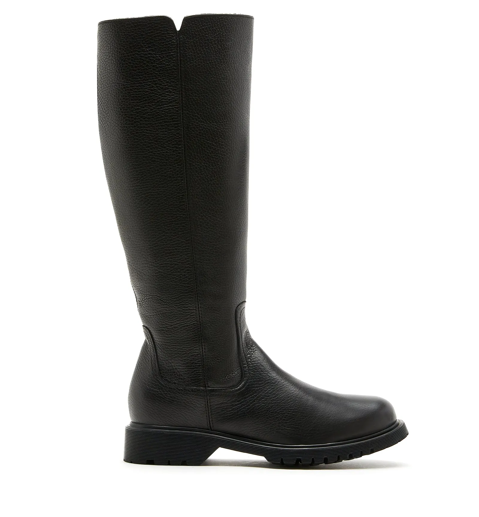 HARRY SHEARLING-LINED PEBBLE LEATHER BOOT sold by La CANADIENNE