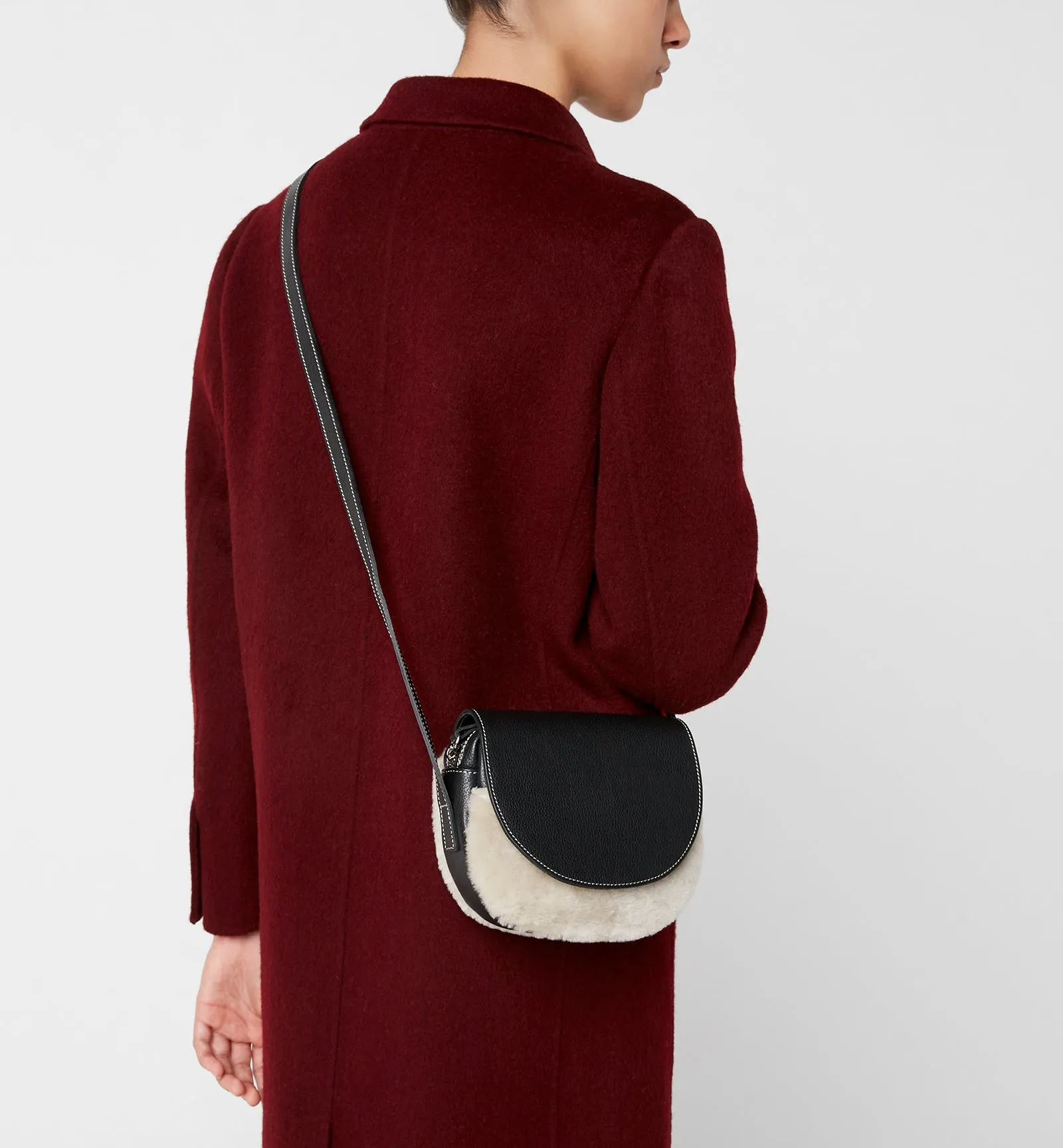 MORIS SHEARLING CROSSBODY BAG sold by La CANADIENNE product image thumbnail 5