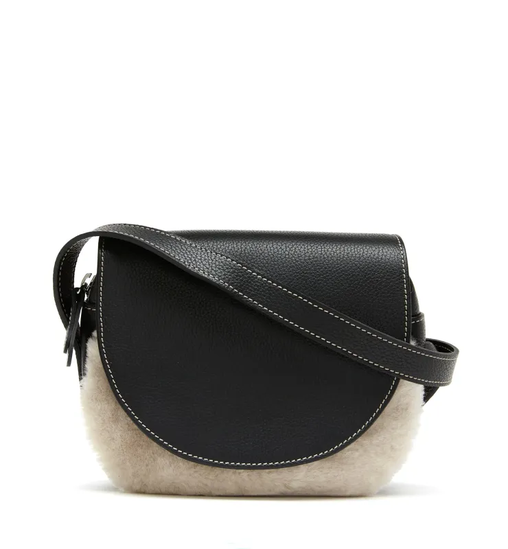 MORIS SHEARLING CROSSBODY BAG sold by La CANADIENNE