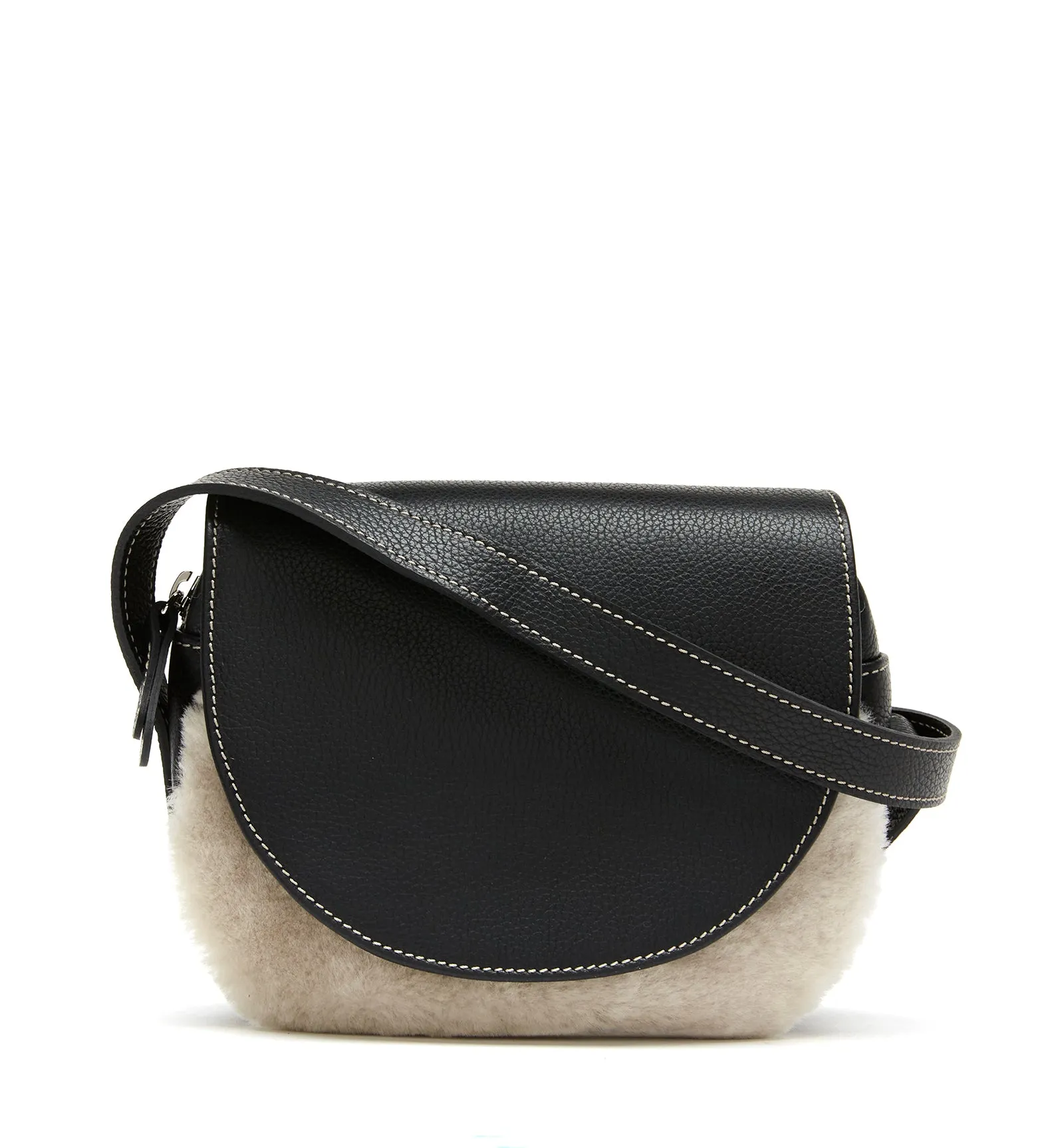 MORIS SHEARLING CROSSBODY BAG sold by La CANADIENNE