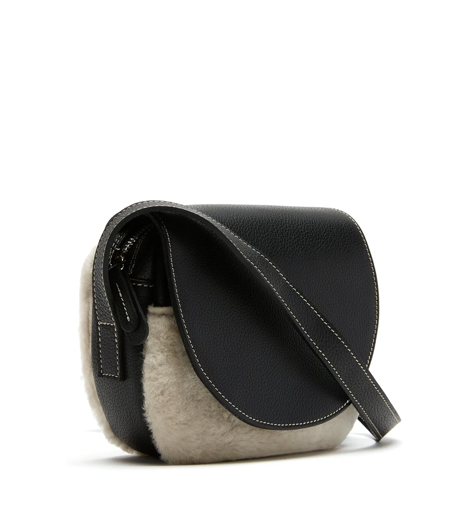 MORIS SHEARLING CROSSBODY BAG sold by La CANADIENNE product image thumbnail 2