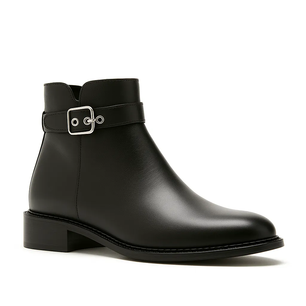 SUNSHINE LEATHER BOOTIE sold by La CANADIENNE product image thumbnail 2