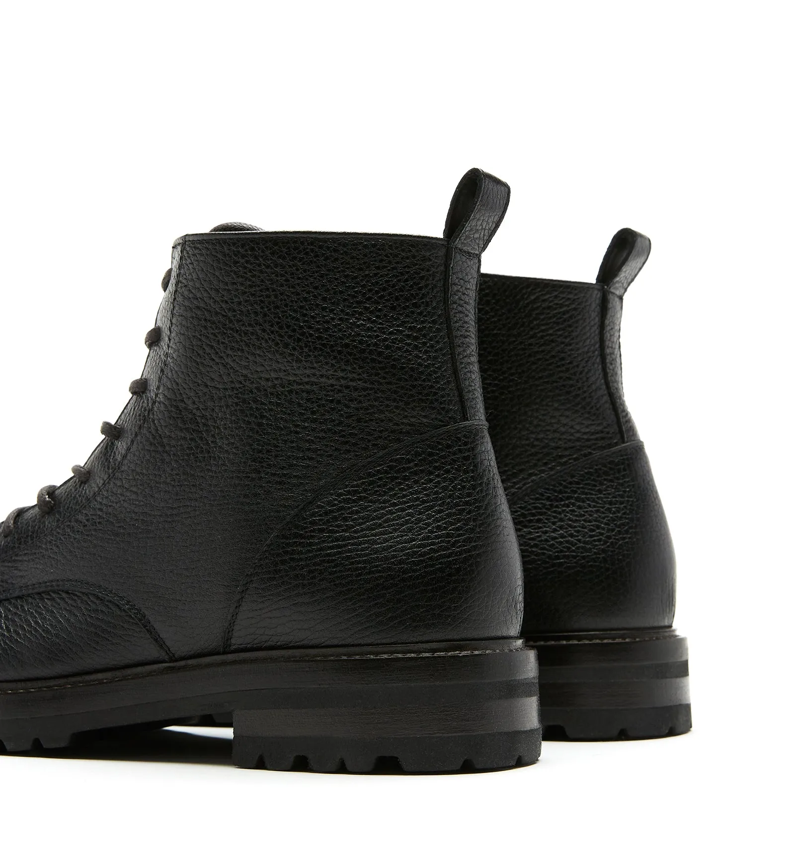 LUIS MEN'S SHEARLING-LINED PEBBLE LEATHER BOOT sold by La CANADIENNE product image thumbnail 4