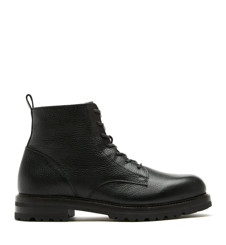 LUIS MEN'S SHEARLING-LINED PEBBLE LEATHER BOOT sold by La CANADIENNE