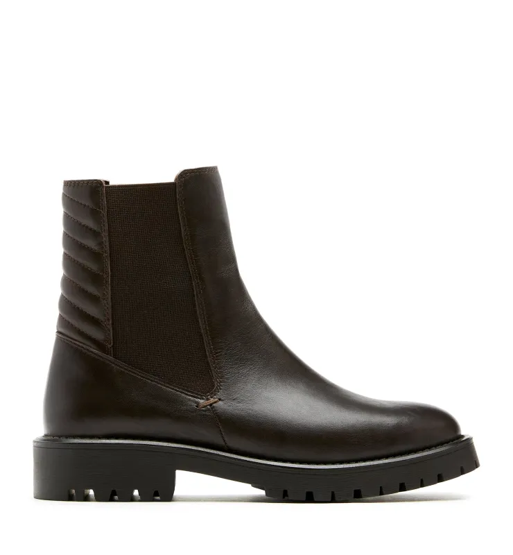 LIBRA LEATHER BOOTIE made by La CANADIENNE