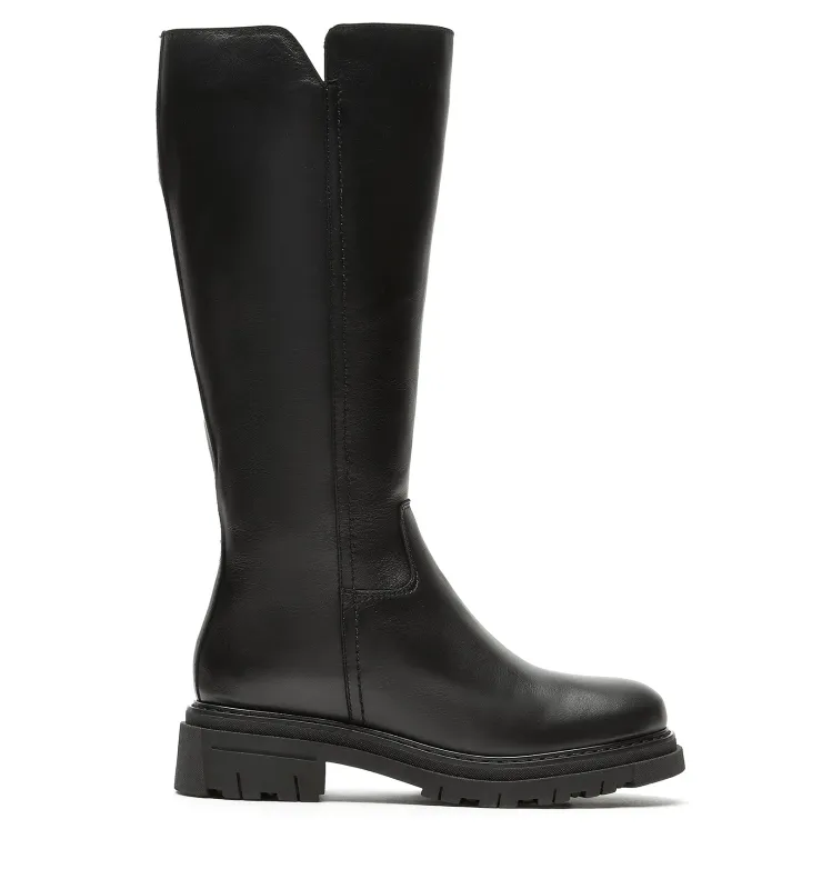 DIMITRI SHEARLING-LINED LEATHER BOOT sold by La CANADIENNE