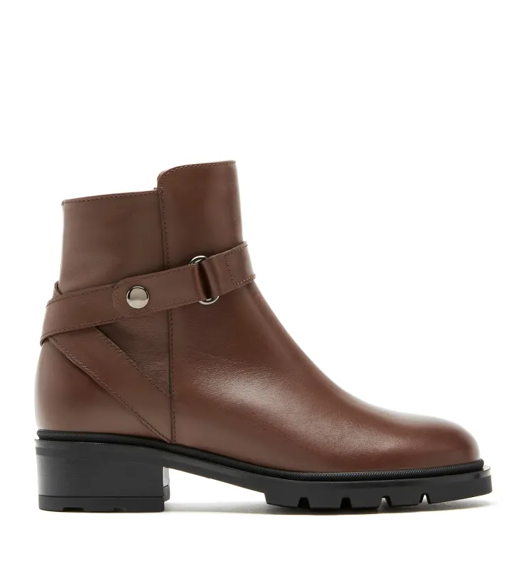 STEVEN LEATHER BOOTIE sold by La CANADIENNE