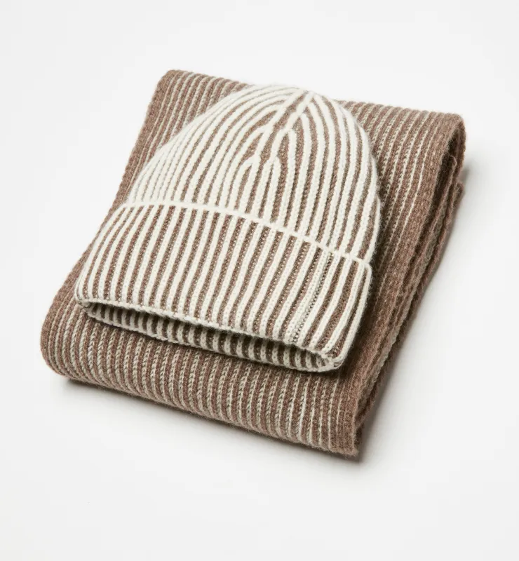 CASHMERE HAT & SCARF SET (WALLACE & WARD) sold by La CANADIENNE