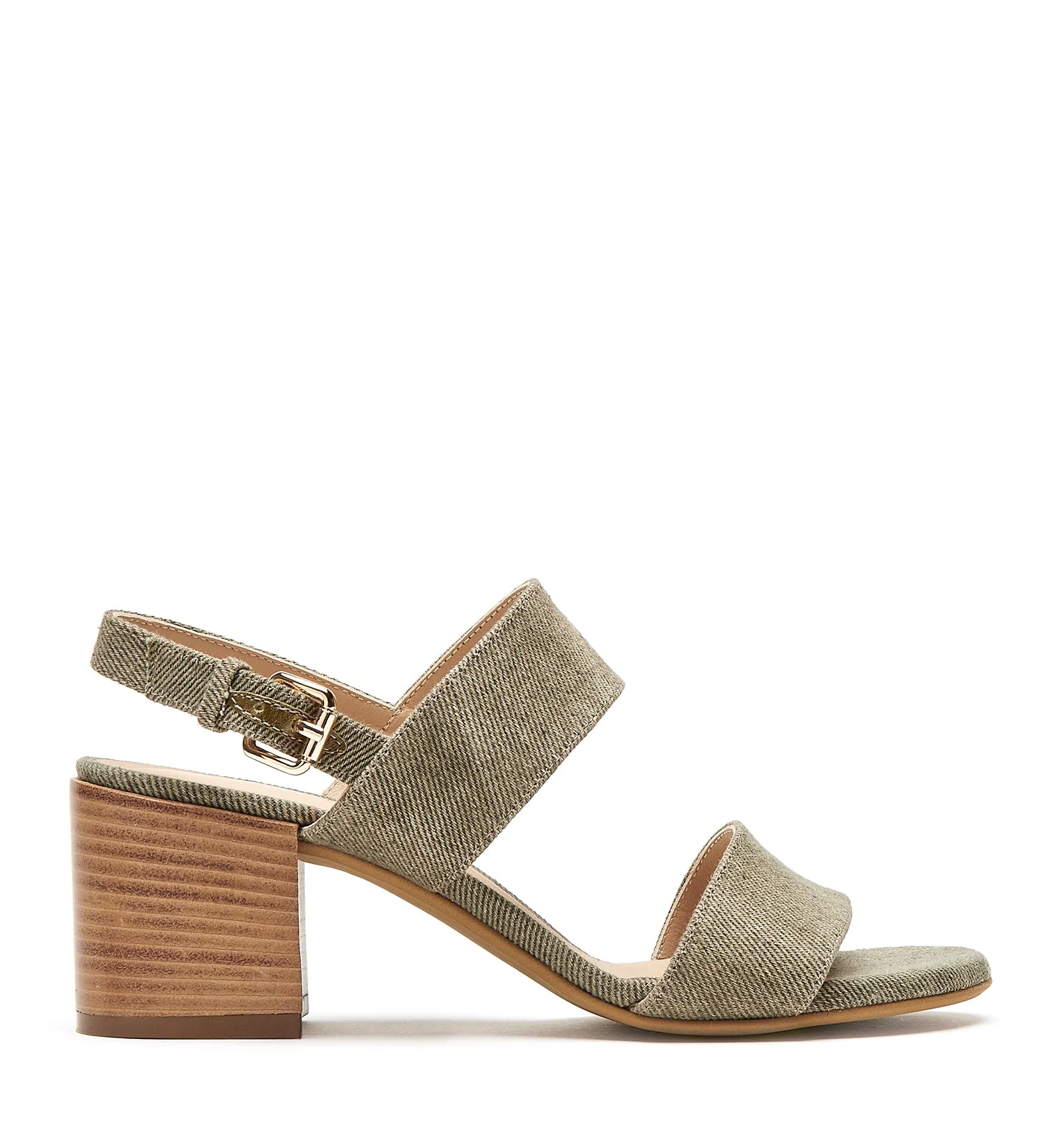 FAUX DENIM SANDAL sold by La CANADIENNE