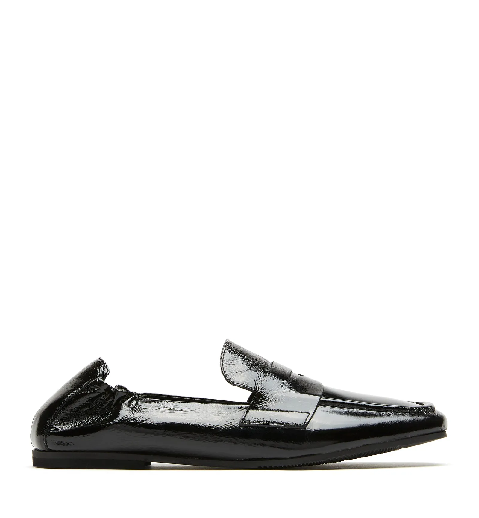 KITSON CRUSHED LEATHER LOAFER sold by La CANADIENNE