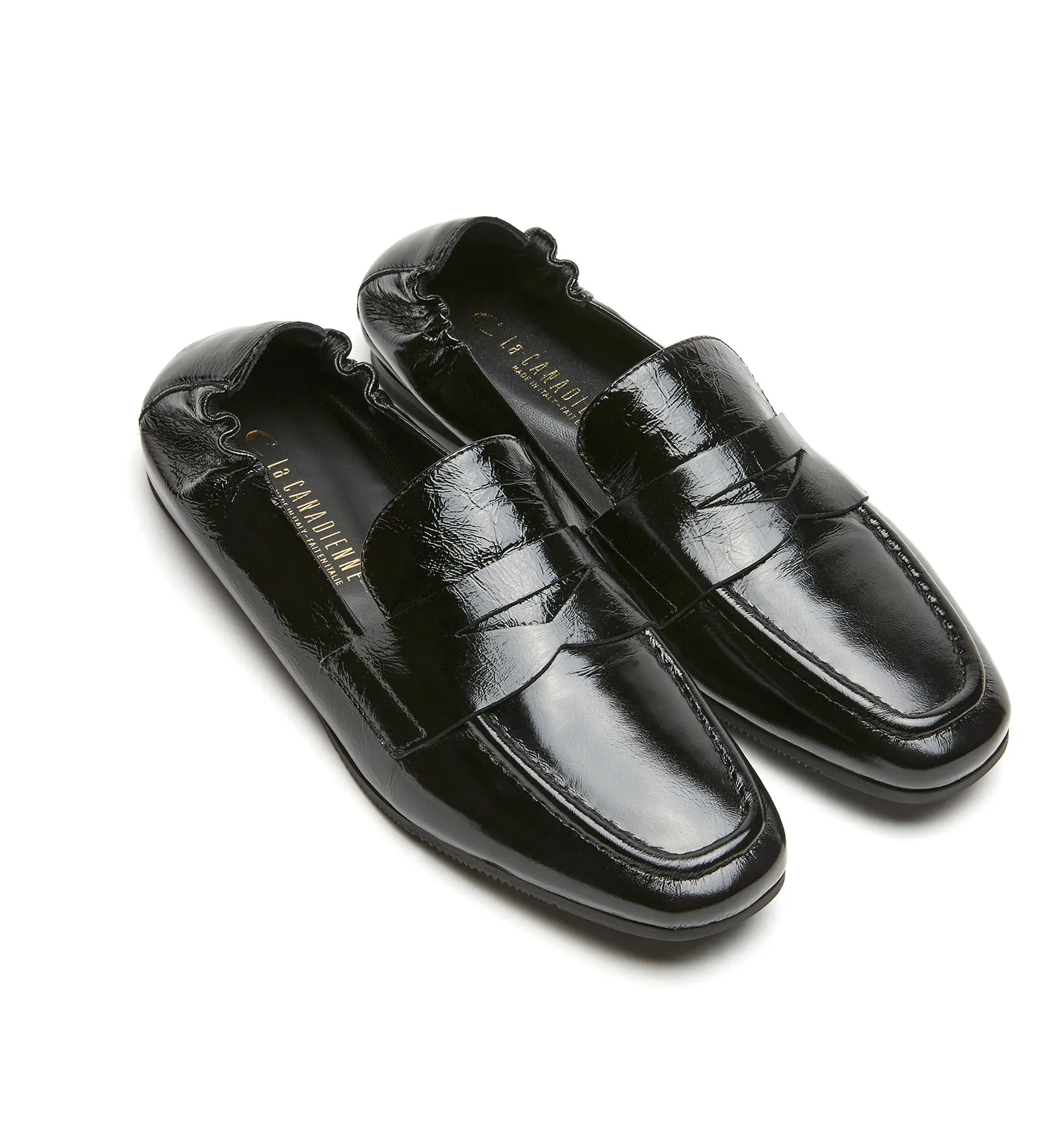 KITSON CRUSHED LEATHER LOAFER sold by La CANADIENNE product image thumbnail 3