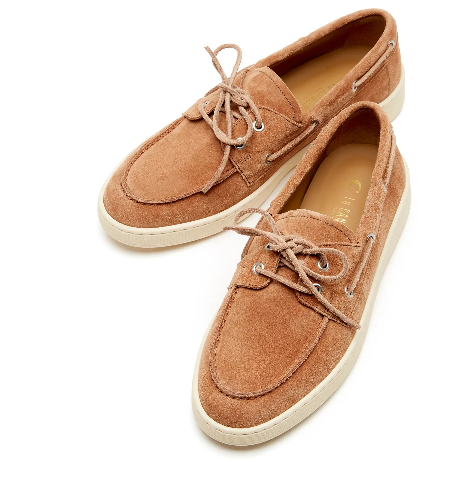 THATCHER SUEDE BOAT SHOE sold by La CANADIENNE product image thumbnail 3