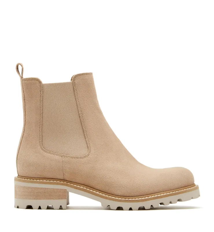 CYE SUEDE LEATHER LINED BOOTIE made by La CANADIENNE