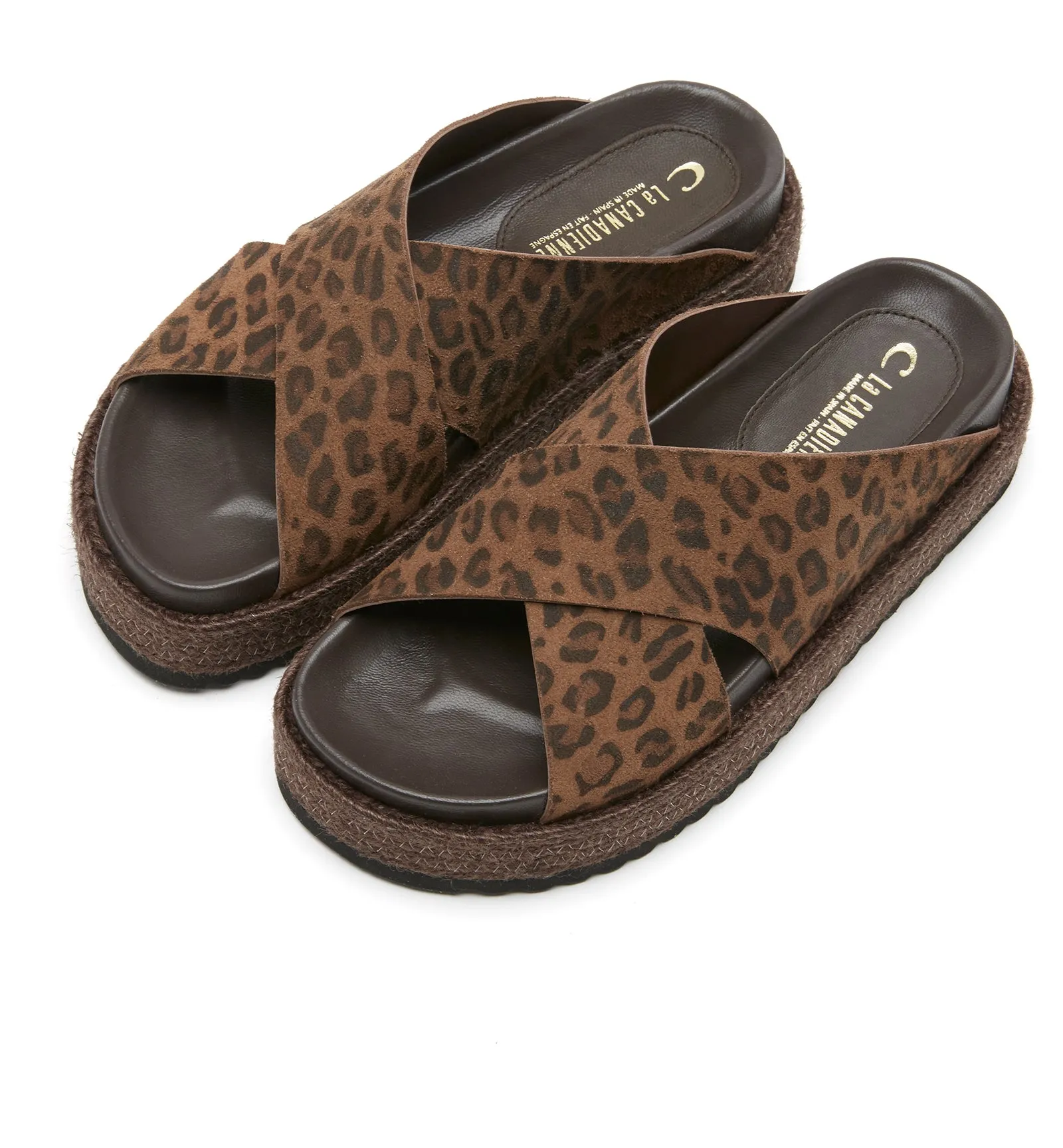REYA LEOPARD PRINT ESPADRILLE sold by La CANADIENNE product image thumbnail 3