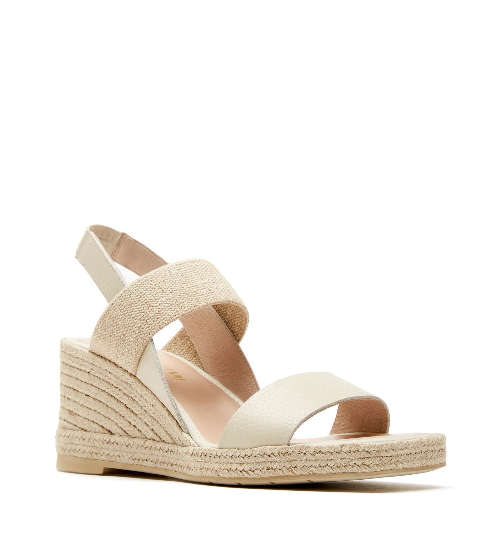 ROSEMARY LEATHER WEDGE SANDAL sold by La CANADIENNE product image thumbnail 2