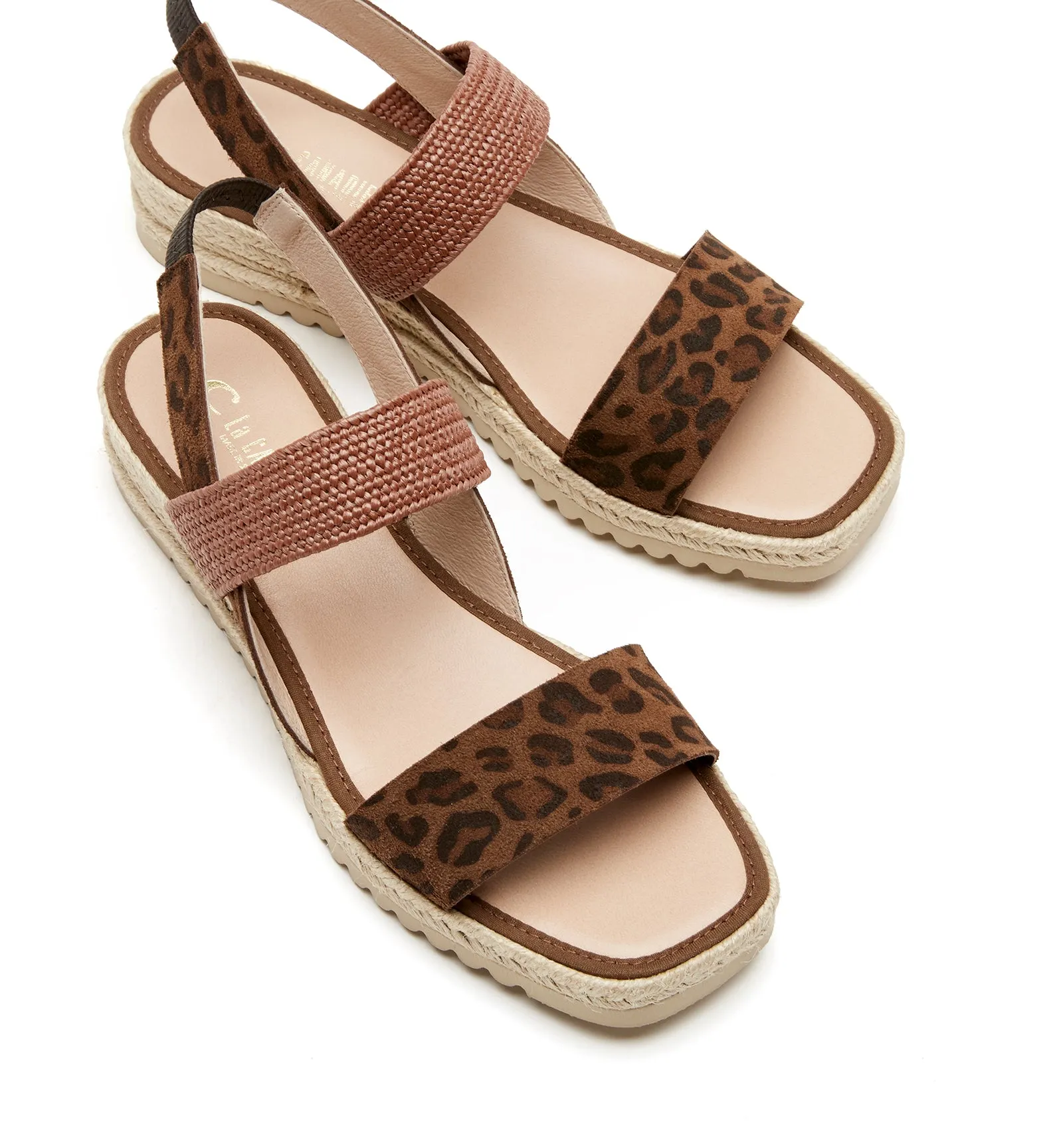ROWENA LEOPARD ESPADRILLE sold by La CANADIENNE product image thumbnail 3